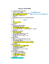 Chương 5 - Hoạch Định Trong Quản Trị Học Môn Quản trị học | Trường Đại học Công nghiệp Thành phố Hồ Chí Minh