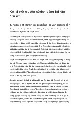 Kể lại một truyện cổ tích bằng lời văn của em | Ngữ văn 6