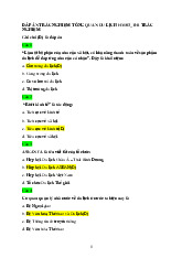 Đề cương môn Tổng quan du lịch - Trường Đại học lao động -  xã hội.