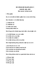 Đề cương ôn tập giữa học kì 1 môn Lịch sử - Địa lí 6 sách Chân trời sáng tạo