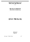 Bài giảng tóm tắt môn Quản trị mạng | Đại học Yersin Đà Lạt