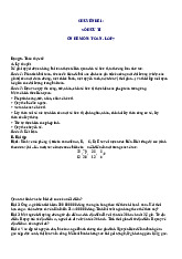 Dạng bài toán thực tế - Ôn hè Toán 7 lên 8