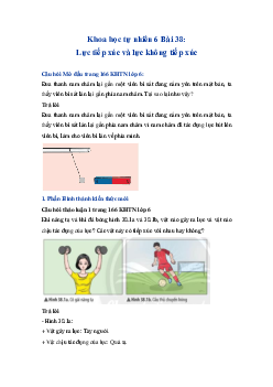 Giải sách giáo khoa môn Khoa học tự nhiên 6 - Bài 39: Biến dạng của lò xo. Phép đo lực | Chân trời sáng tạo