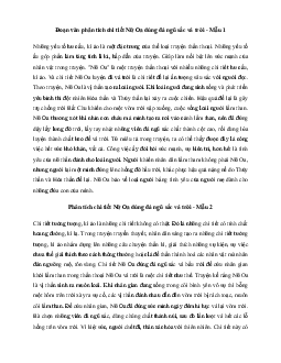 Văn mẫu lớp 10: Đoạn văn phân tích chi tiết Nữ Oa dùng đá ngũ sắc vá trời (3 Mẫu) | Cánh diều