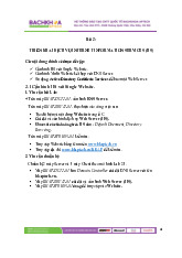 Bài 2: Triển khai dịch vụ Internet Information Services - Lý thuyết Công nghệ thông tin | Đại học Bách Khoa Hà Nội