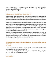 Soạn bài Hoàng Lê nhất thống chí (Hồi thứ 14) - Tác giả, tác phẩm - Ngữ văn lớp 9