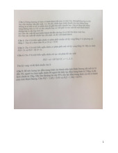 Đề thi hết môn học kì 1 Xác suất thống kê học năm học 2025-2026  - trường đại học Khoa học tự nhiên – Đại học quốc gia hà nội.