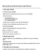 Mã di truyền là gì? Mã di truyền có đặc điểm gì? | Sinh học 12