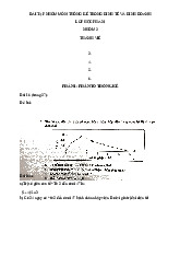 Bài tập nhóm 3 môn Thống kê trong kinh tế và kinh doanh | Trường Đại học Kinh Tế Quốc Dân