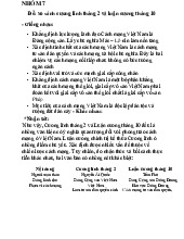 Bài tự luận về so sánh cương lĩnh tháng 2 và luận cương tháng 10 | Lịch sử Đảng Cộng sản Việt Nam | Đại học Công nghiệp Thành phố Hồ Chí Minh