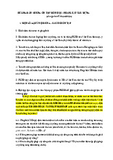 Ôn tập Pháp luật Xây dựng (PLXD) | Trường đại học kiến trúc Hà Nội