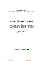 Tài liệu chuyên tin học quyển 1, 2, 3| Giáo trình môn Cấu trúc dữ liệu và thuật toán| Trường Đại học Bách Khoa Hà Nội