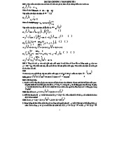 BÀI TẬP CHƯƠNG 1 TOÁN KINH TẾ 1 - Final Exam