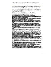 TỔNG HỢP 200 NHẬN ĐỊNH LÝ LUẬN VĂN HỌC ÔN THI HSG