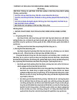 Chương 3: Kế toán bán hàng trong doanh nghiệp thương mại | Trường Cao đẳng Kinh tế Công nghiệp Hà Nội