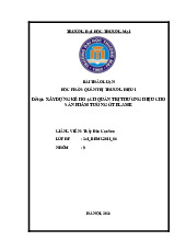 Kế Hoạch Quản Trị Thương Hiệu FLAME | Bài thảo luận Quản trị thương hiệu