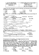 Bộ 20 đề ôn thi vào 10 Tiếng anh tham khảo các trường 2025-2026 có đáp án