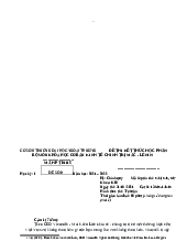 Đề thi cuối kì môn Kinh tế chính trị | Kinh tế chính trị | Đại học Ngoại thương