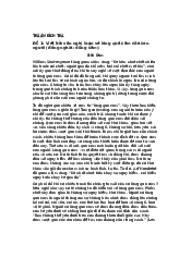 Tài liệu tham khảo: Viết bài văn nghị luận về lòng quả cảm của con người (đồng nghĩa: dũng cảm)