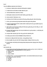 Đề kiểm tra Trắc nghiệm Môn Kế toán quản trị | Đại học Bách Khoa Hà Nội