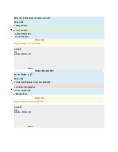 Đề Thi Cuối Kỳ Câu Hỏi Đánh Giá Kiến Thức Tin Học | Đại học Sư phạm kỹ thuật - Đại học Đà Nẵng