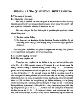 Chương 1: Tổng quan về Machine Learning - Học máy cơ bản | Đại học Điện lực