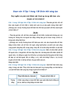 Soạn bài Nhân vật lí tưởng trong kết thúc của truyện cổ tích thần kì | SGK Ngữ Văn 9 Chân trời sáng tạo (Tập 1)