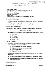 Đề thi Xử lý tín hiệu số đề số 9 kỳ 2 năm học 2020-2021 | Trường Đại học Công nghệ, Đại học Quốc gia Hà Nội