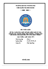 Phân tích đặc điểm pháp lý của hợp tác xã | Bài thảo luận luật kinh tế