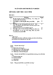 TOP 500 câu hỏi trắc nghiệm kiến thức máy tinh | Trường đại học Điện Lực