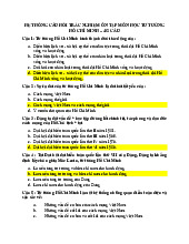 TOP 432 câu trắc nghiệm tư tưởng Hồ chí Minh | Trường Đại học Kinh tế Thành phố Hồ Chí Minh