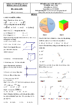 Đề cuối học kỳ 1 Toán 7 năm 2022 – 2023 trường THCS Lý Tự Trọng – TP HCM