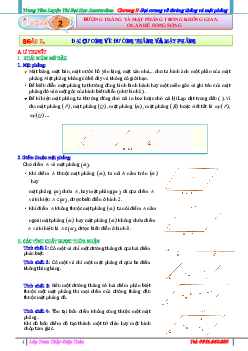 Bài tập đường thẳng và mặt phẳng trong không gian, quan hệ song song – Diệp Tuân