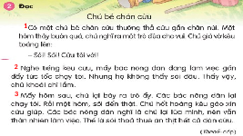 Giáo án điện tử Tiếng việt 1 bài 4 Chân trời sáng tạo : Chú bé chăn cừu