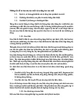 Những vấn đề cơ bản của sản xuất và tự động hoá sản xuất