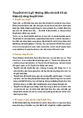 Thuyết trình là gì? Những điều cần biết để cải thiện kỹ năng thuyết trình