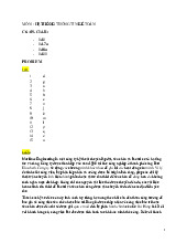 Hệ thống thông tin kế toán | Đại học Tây Đô