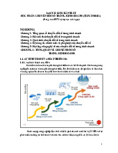Tài liệu học phần Chuyển Đổi Số Trong Kinh Doanh | Đại học Thương Mại