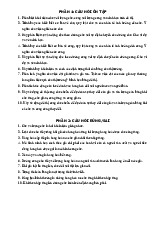 Bài tập Ôn Tập - Chương 2 môn Kinh tế vi mô | Trường Đại học Kinh Tế Quốc Dân