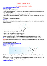 Chuyên đề đường tròn Toán 9 KNTTVCS