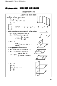 Phương pháp giải các bài toán HH không gian trong đề thi Quốc gia Toán 12