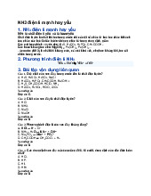 NH3 điện li mạnh hay yếu