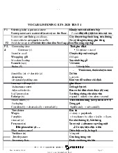 Từ vựng ngữ pháp môn tiếng anh | trường Đại học Huế