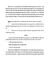 Seminar Bài 1: Đúng hay sai? Phân tích căn cứ pháp lý môn Luật Dân sự - Tố tụng dân sự | Trường Đại học Kinh Doanh và Công Nghệ Hà Nội