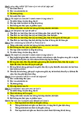 Bộ đề trắc nghiệm quan hệ quốc tế | Trường Đại học Kinh tế – Luật