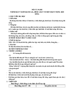 Trình bày ý kiến đánh giá, bình luận về một hiện tượng đời sống | Giáo án Văn 11 Cánh diều