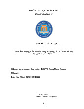 Phân tích những điểm đặc sắc trong tư tưởng Hồ Chí Minh về xây dựng Nhà nước Việt Nam | Bài thảo luận tư tưởng Hồ Chí Minh