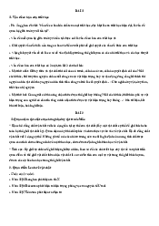 Ôn tập lý thuyết 9 bài - Triết học Mac Lenin | Trường Đại học Ngoại ngữ, Đại học Đà Nẵng