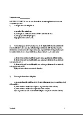 Economics Multiple Choice Questions | Microeconomics | Trường Đại học Quốc tế, Đại học Quốc gia Thành phố Hồ Chí Minh