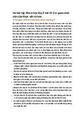 Vở bài tập Khoa học lớp 5 bài 51 Cơ quan sinh sản của thực vật có hoa